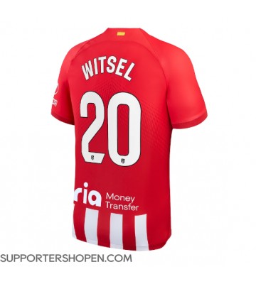 Atletico Madrid Axel Witsel #20 Hemma Matchtröja 2023-24 Kortärmad